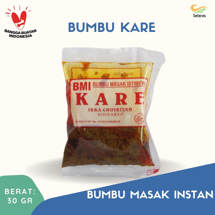 

KQ130 Bumbu Masak Kare BMI Bumbu Masak Instan TERBARU