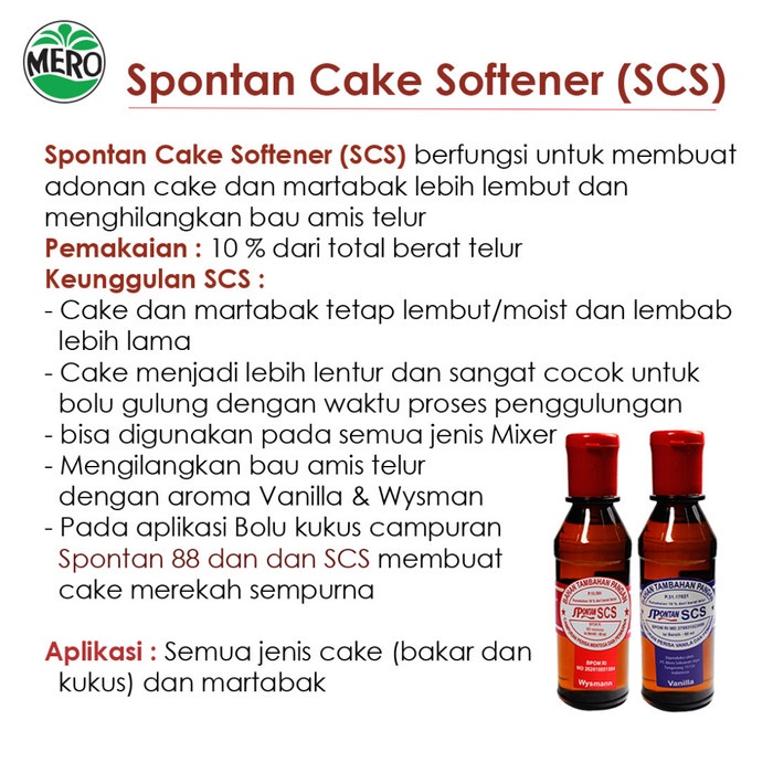 

Lezat- Spontan Cake Softener (SCS) Wysman 1 Kg