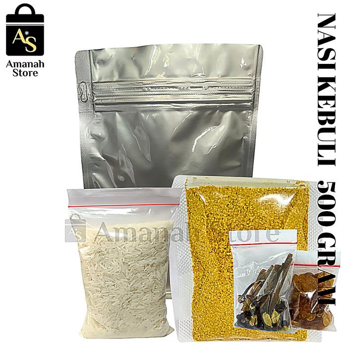 

GV327 Paket Nasi Kebuli 500 Gram Gram Beras dan Bumbu Bubuk Instan - Food, Rice BIG SALE