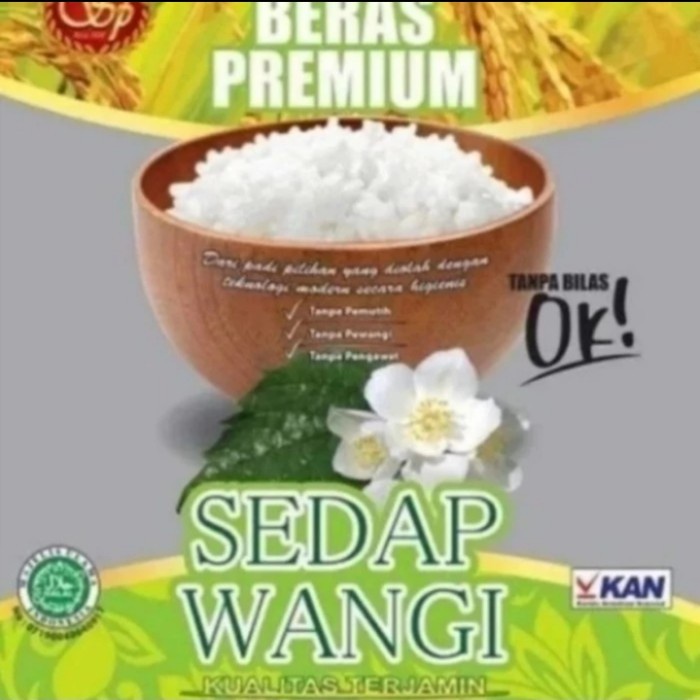 

Lezat- Beras Sedap Wangi Premium 5 Kg