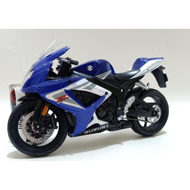 Diecast maisto suzuki gsx r750 motor sport motorcycle racing