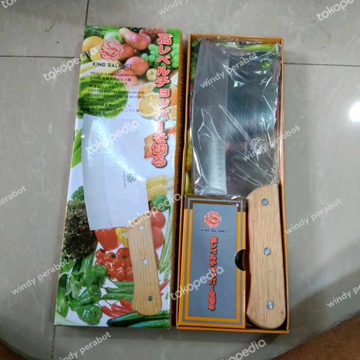 PREMIUM Pisau Golok Cincang - Pisau Daging dan Tulang