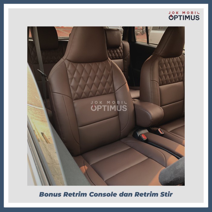 PREMIUM Sarung Jok Paten Mobil Calya Mbtech Camaro