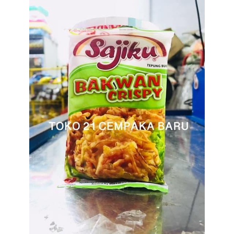 

ZU808 Sajiku Tepung Bumbu Bakwan Crispy 90g Goreng Instan Murah 90 g TERMURAH