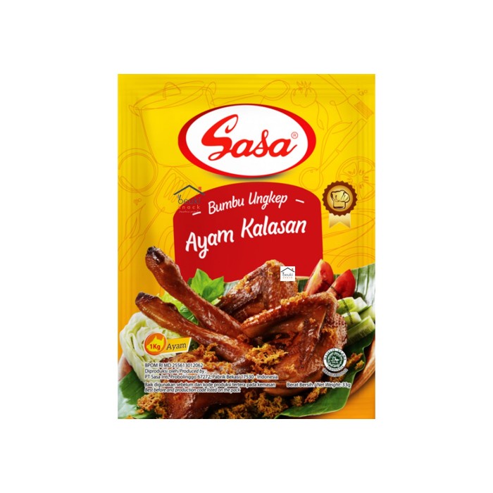 

SZ627 Sasa Ungkep Ayam Kalasan Bumbu Masak Instan dan Praktis DISKON