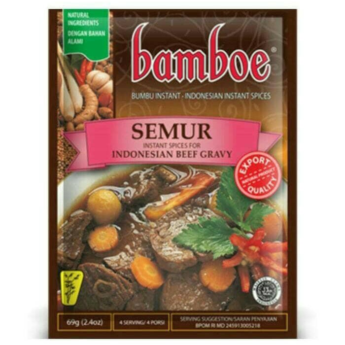 

RS968 Bumbu Instan Bamboe Semur TERBARU
