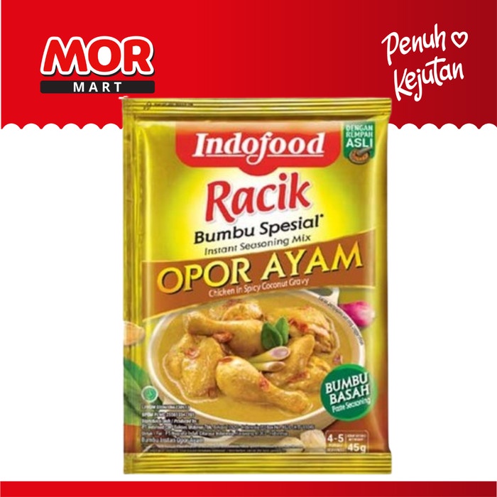 

ET627 RACIK Special Bumbu Opor Ayam Instan 45g CUCI GUDANG