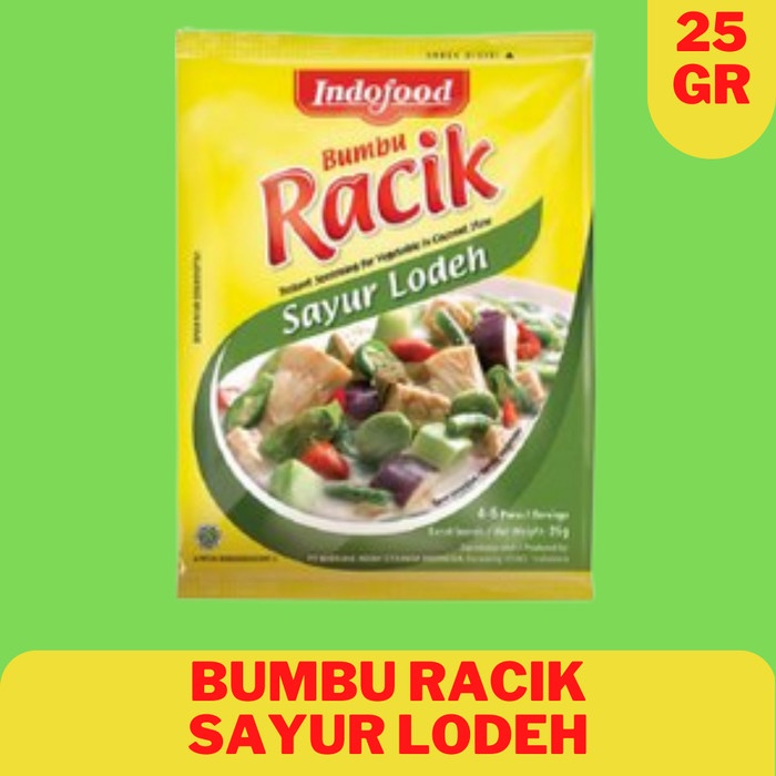 

EF768 Bumbu Racik Sayur Lodeh Instan Indofood Grosir Eceran Murah Halal STOK TERBATAS