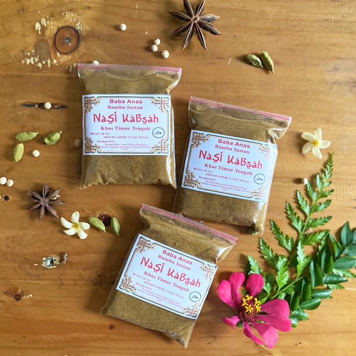 

FA627 BIG DEALS ! Lebih Hemat Bumbu Nasi Kabsah Instan Baba Anas TERMURAH