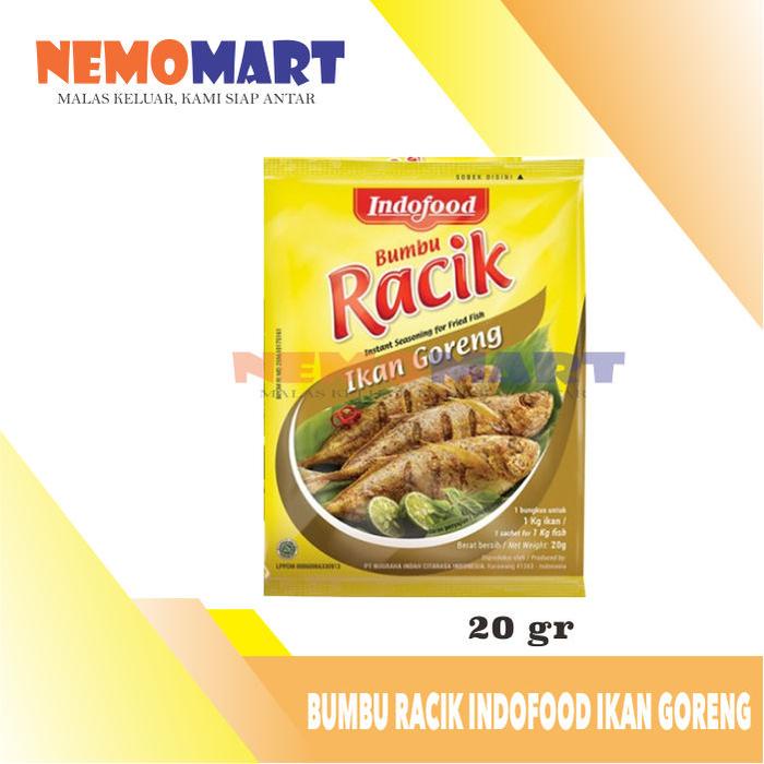 

SP130 BUMBU RACIK INDOFOOD IKAN GORENG INSTAN 20 G GR INSTANT SEASONING FRIED FISH 20GR 20G TERBARU