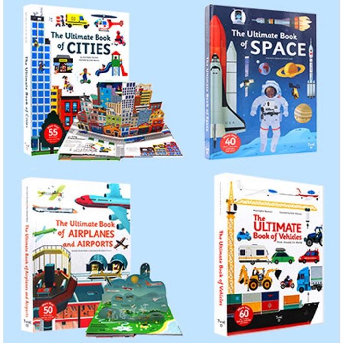 PREMIUM The Ultimate Book Of Vehicles, Cities, Space, Buku impor edukasi anak