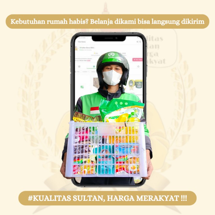 

Lezat- Beras Premium Redjeki 5kg Mutu Terjamin