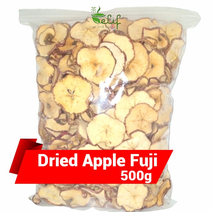 

Lezat- 500g Dried Apple Fuji Slice / Buah Apel Fuji Iris Kering