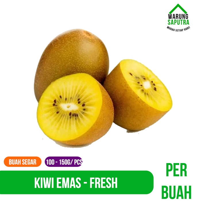 

Lezat- Buah Kiwi Emas / Golden Import Segar per Buah