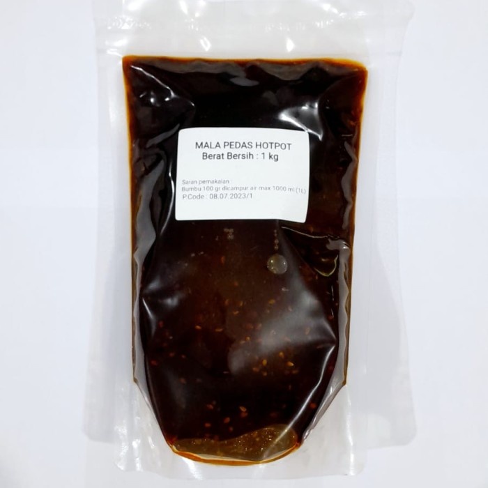 

Lezat- Bumbu Mala Pedas Hot Pot 1kg HALAL MUI