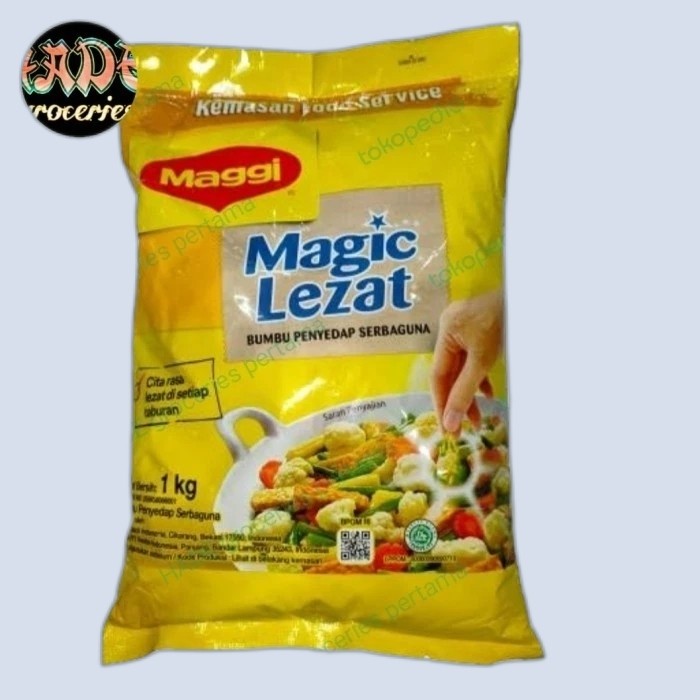 

Lezat- Magic Lezat Maggi 1kg Bumbu Penyedap Serbaguna