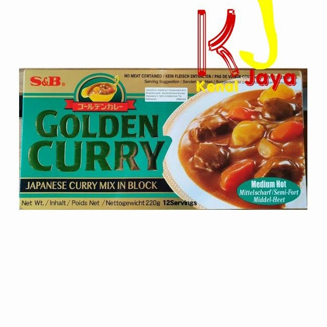 

Lezat- S&B Japanese Golden Curry 220g