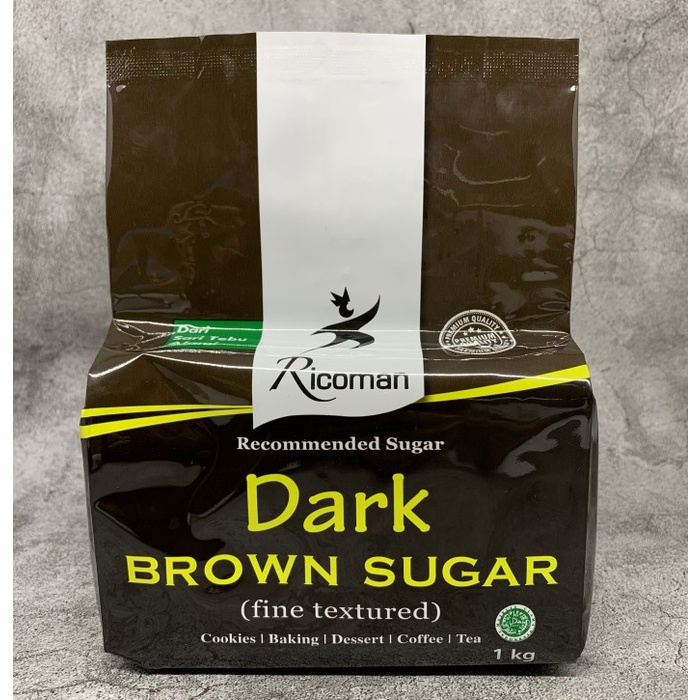 

Lezat- Dark Brown Sugar Ricoman 1 Kg