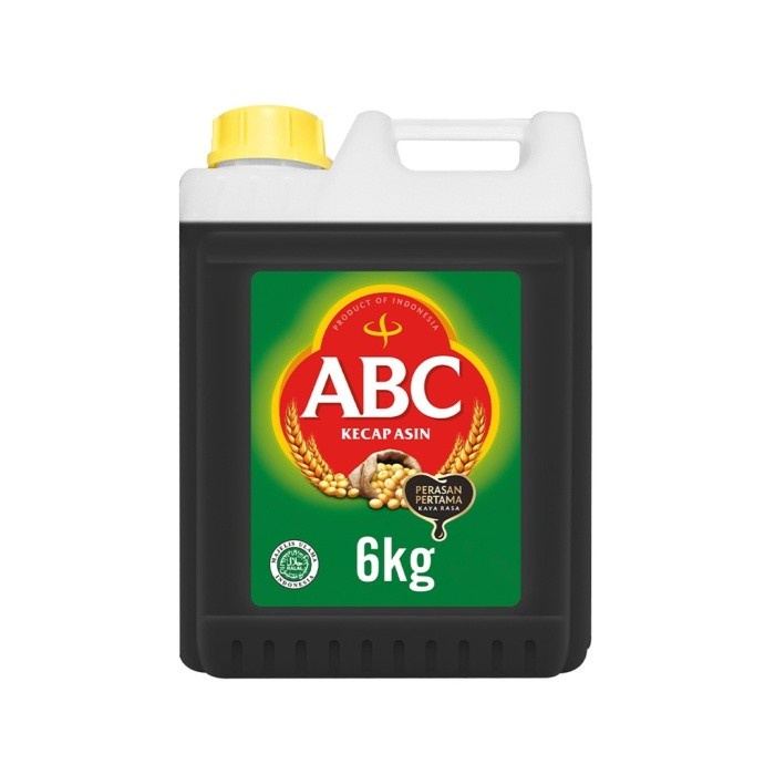 

Lezat- KECAP ASIN ABC 6 KG JERIGEN