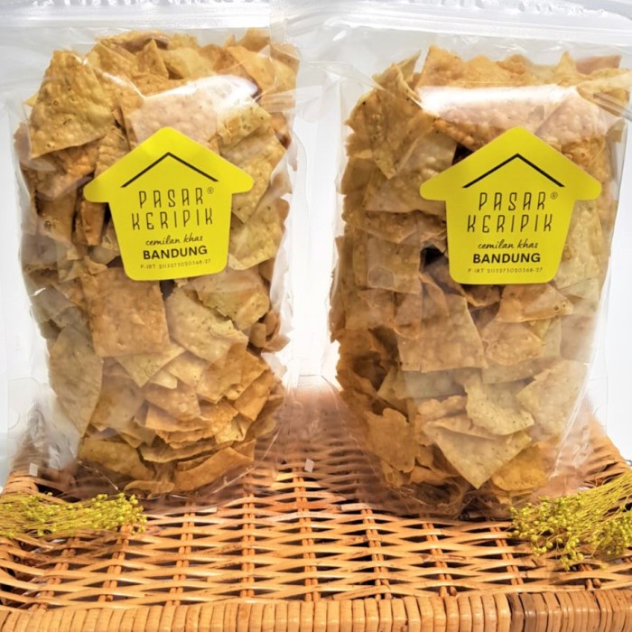 

Pasar Keripik Pangsit Bawang size Besar