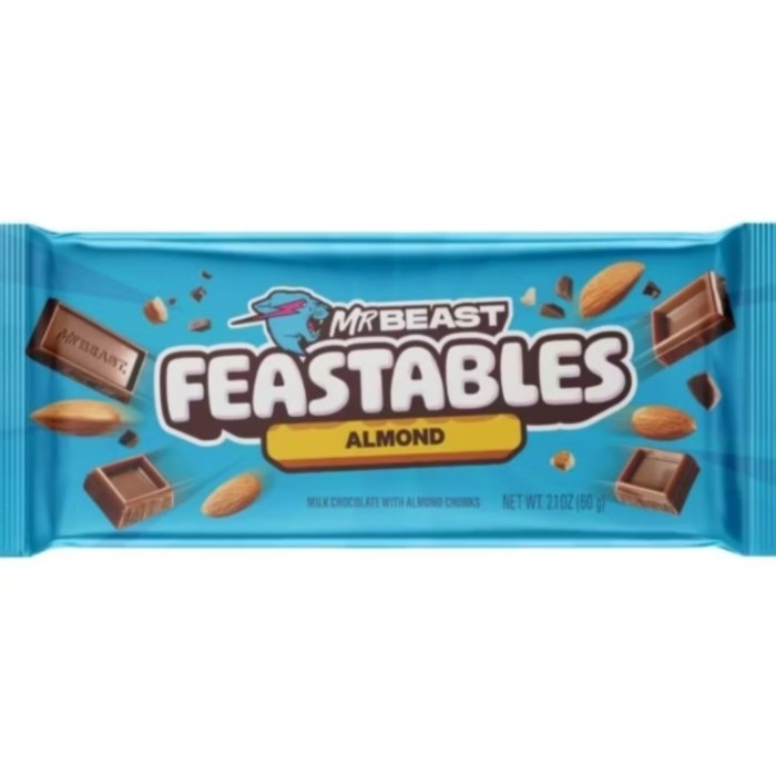 Feastable Mr Beast Milk Chocolate Milk Crunch Peanut Butter