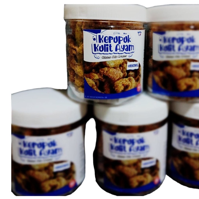 

Kerupuk Kulit Ayam Original Chiken Skin Creaker 100% Premium