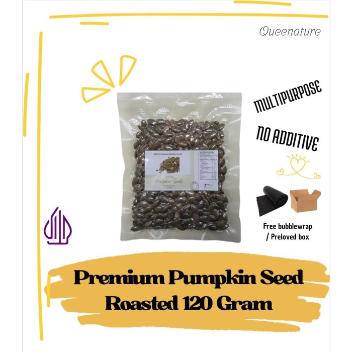 

Pumpkin Seed Roasted / Biji Labu Panggang - ORGANIC