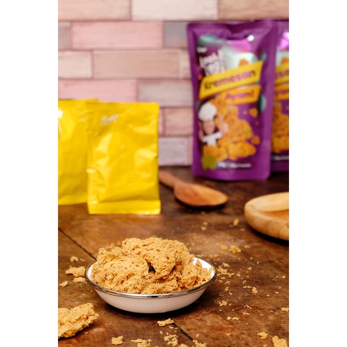 

Kuangs Kremesan Ayam Akhlagi 60 gram - Snack Anak - Mpasi Anak - Abon MPASI Anak
