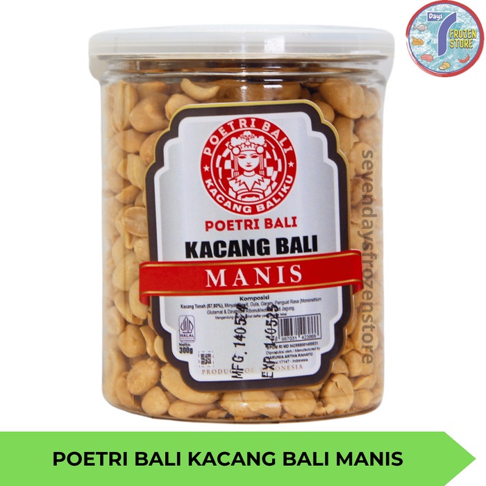 

Poetri Bali Kacang Bali Oven Medan Thailand Toples Kecil