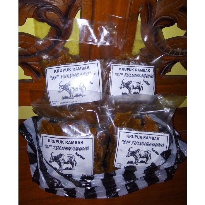 

(GoodSeller) Krecek rambak kerbau tulungagung 500gr