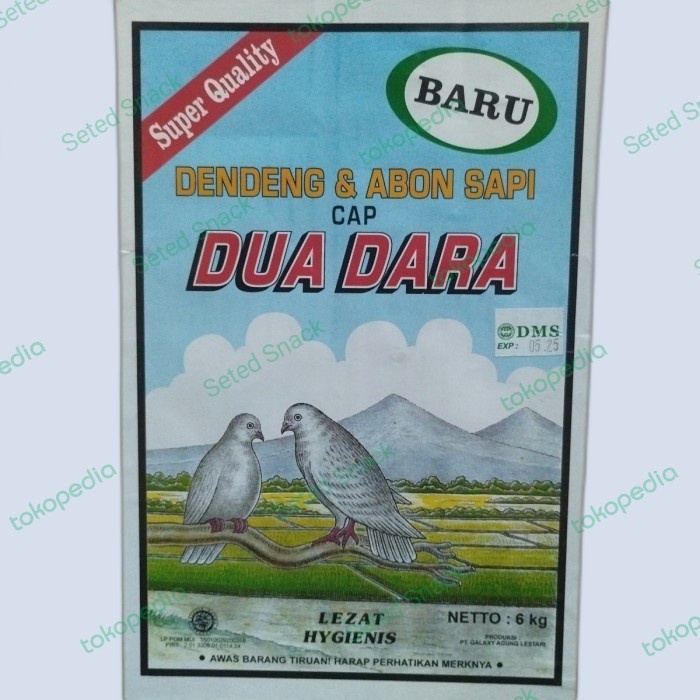 

Abon Sapi Dua Dara 1000 Gram 1 kilo 1kg