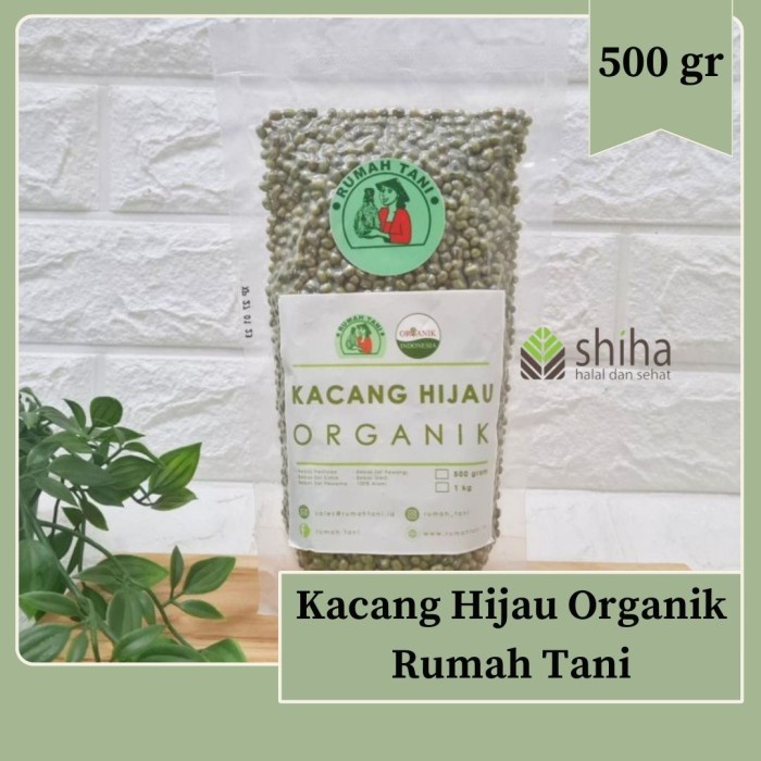 

Kacang Hijau Organik Rumah Tani Non GMO 500 gr