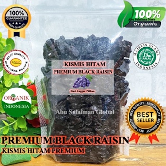 

KISMIS HITAM 1 KG / DARK RAISINS 1 KG / BLACK BROWN RAISINS 1 KG / KISMIS 1 KG