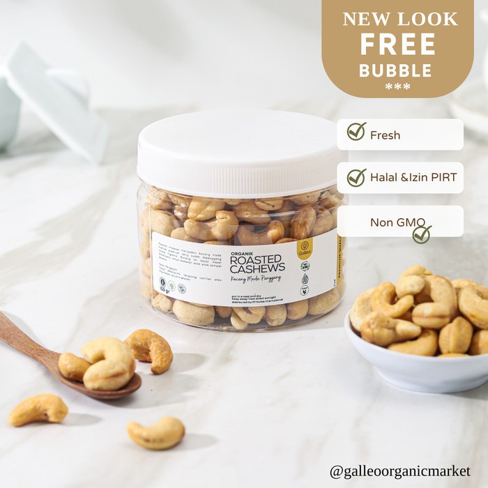 

Kacang Mede Panggang Jumbo Galleo / Kacang Mete Galleo Premium Nuts