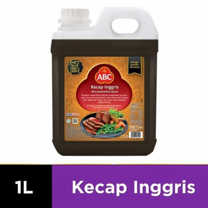 

Lezat- KECAP INGGRIS 1 LITER