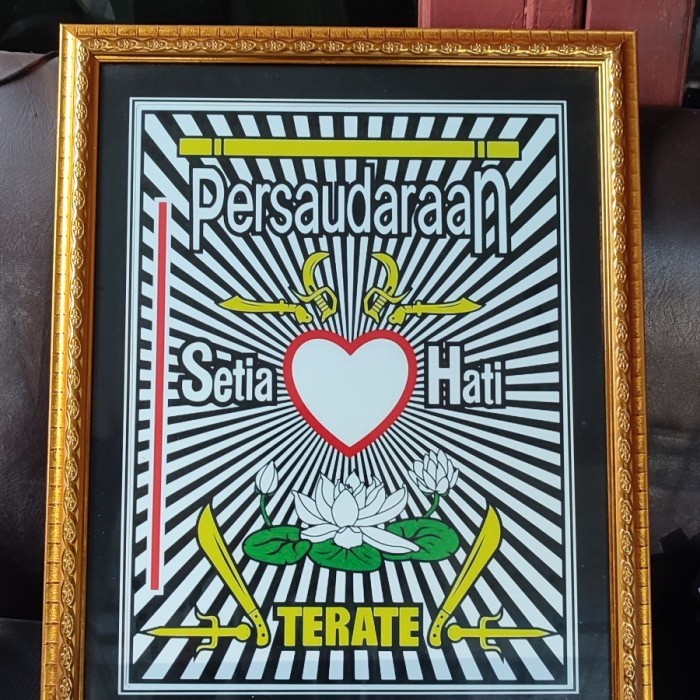 (GoodSeller) Pigura Psht besar, pigura murah, logo psht