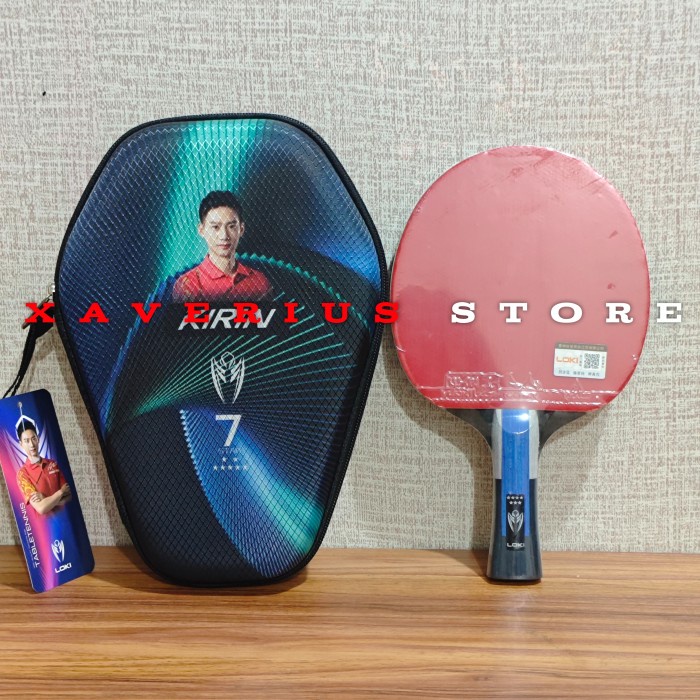Bet Tenis Meja Loki Star 5.6.7 Kirin Carbon Original