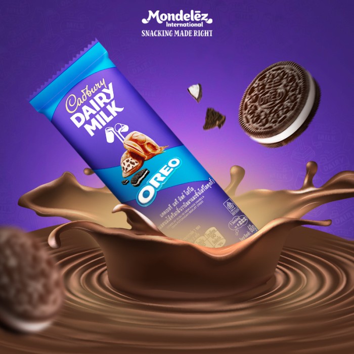 

Cadbury Cokelat Dairy Milk Oreo 60 gr Bundle Packs - Snack / Camilan / Cokelat Susu Oreo