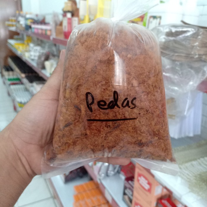 

Abon ayam pedas manis 250 gram premium serat floss breadtalk chicke