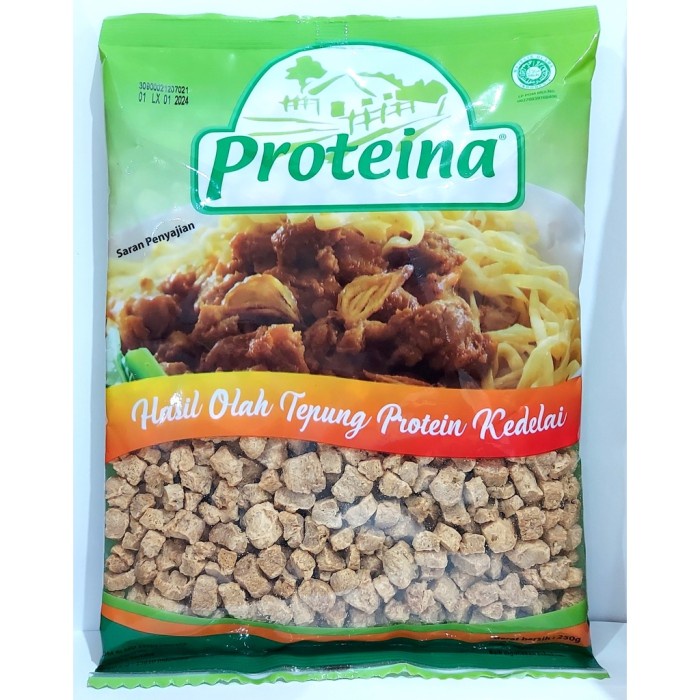 

proteina hasil olah tepung protein kedelai 250 gr