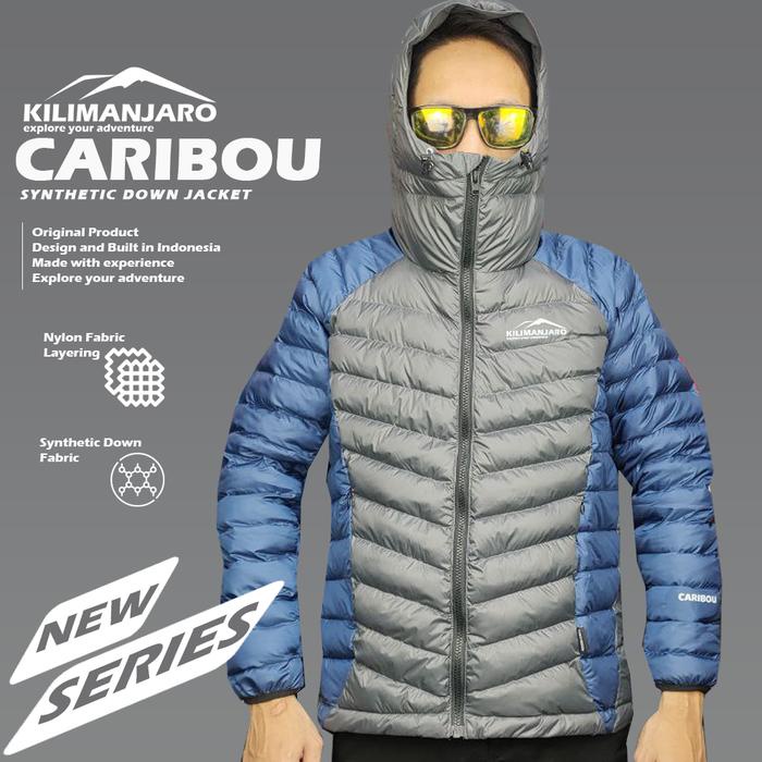 Jaket Microfiber Down Kilimanjaro Caribou - Jaket Bulu Angsa Sintetis