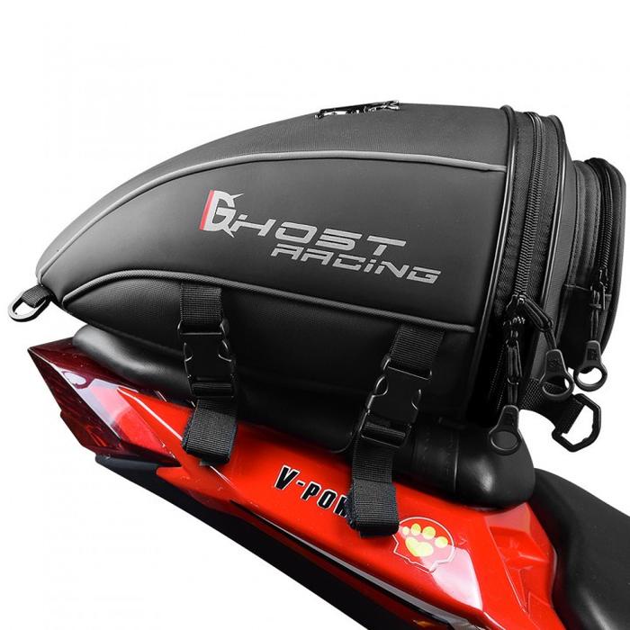 GHOST RACING GR-CWB06 - Riding bag Handbag Tas Jok Belakang Motor
