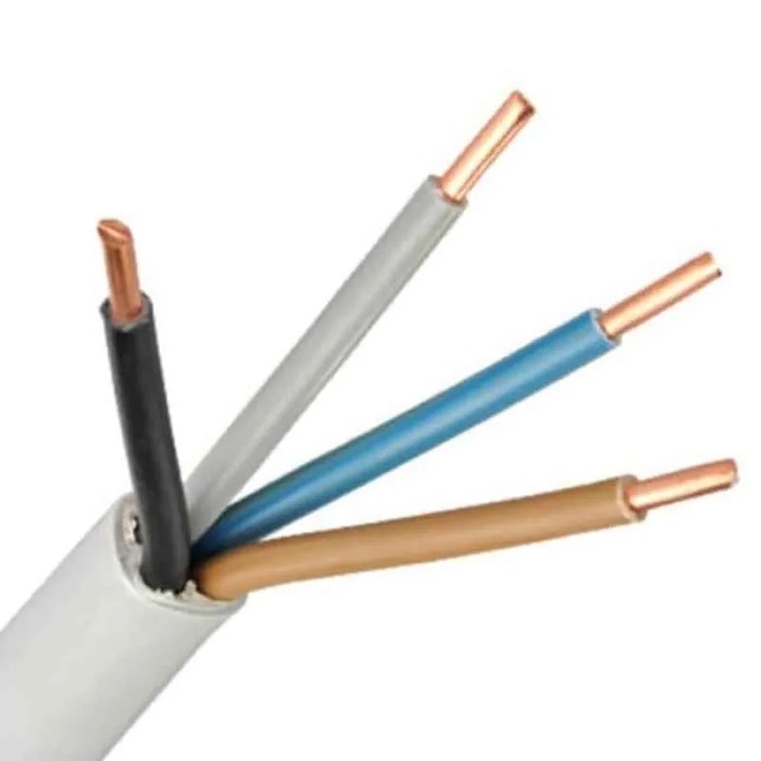 Supreme Kabel NYM 4x2.5 isi 4 nym 4 x 2,5 Per Meter