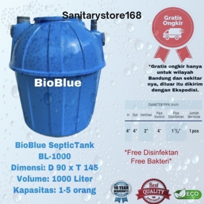 Septictank / Septictank Bio / Biotank / Biofil / 1000Liter