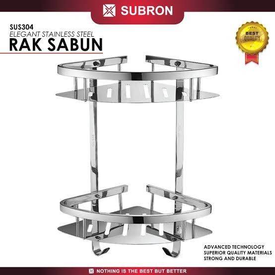 Rak sabun datar stainless 304 / Rak sabun sudut stainless 304