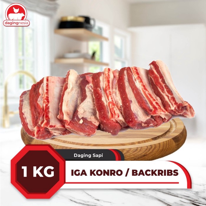 

Lezat- Iga Sapi Konro / Back Ribs Premium Quality - 1 Kg