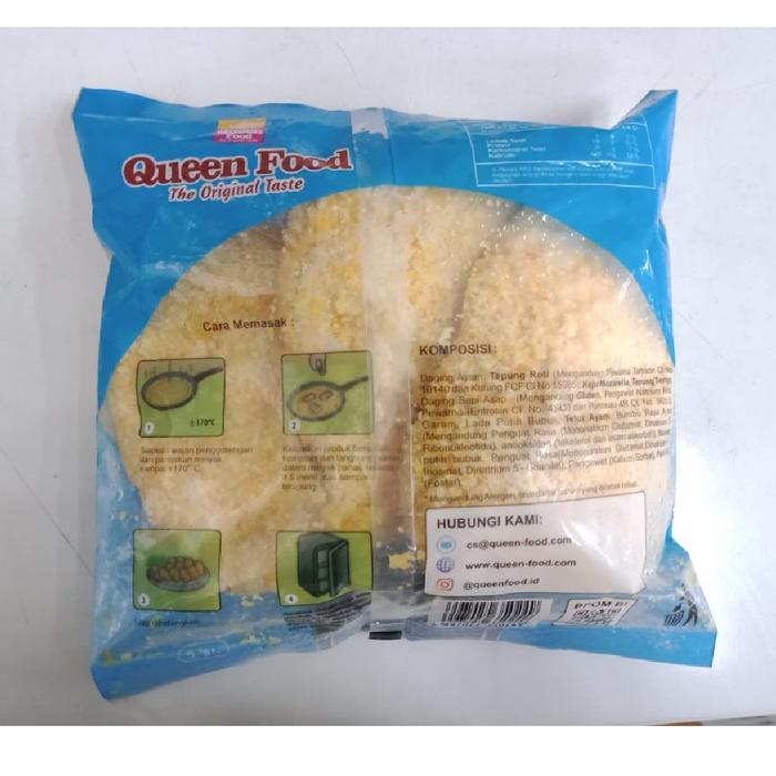 

Lezat- QUEEN FOOD CORDON BLEU 340GR ISI 3 / FROZEN FOOD