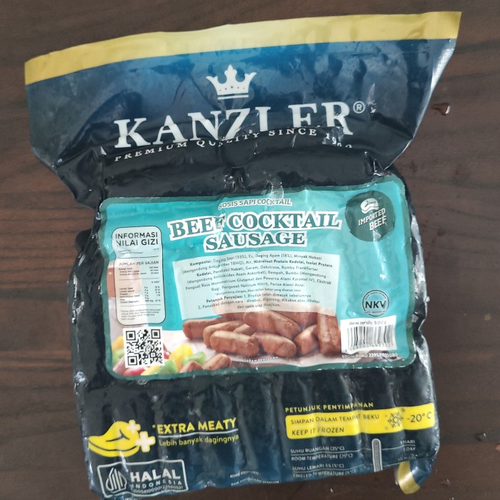 

Lezat- Kanzler Beef Cocktail 500 gr
