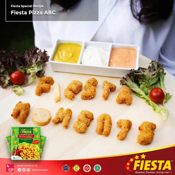 

Lezat- Fiesta Nugget PIZZA ABC 500gr