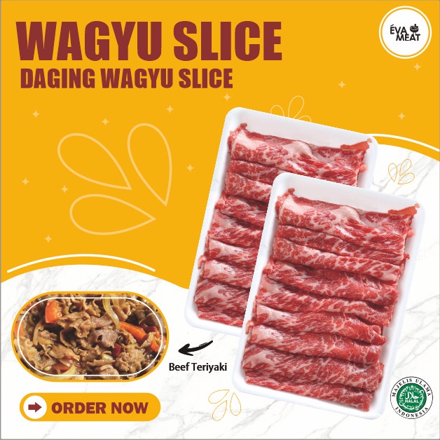 Lezat- daging slice wagyu / wagyu slice / beef wagyu slice / harga hemat